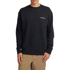 Norse Projects Arne Logo Crew Sweat - Black