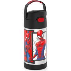 Funtainer Water Bottle with Straw 12 Ounce
