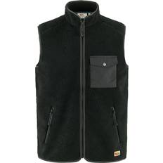 Fjällräven Vardag Pile Fleece Vest Men Black-Dark Grey-550-030