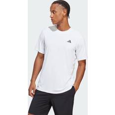 Adidas Herre Overdeler Adidas Club Tennisshirt Herren weiß