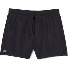 Lacoste Badehosen Lacoste Lightweight Monochrome Swim Trunks - Black/Green