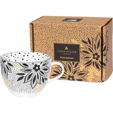 Sara Miller Artisan Noir Lotus Cup