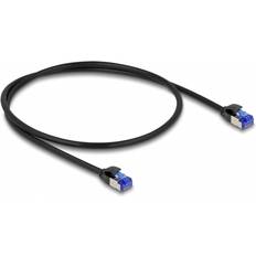 DeLock RJ45 Cable Cat.6A S/FTP Slim 0.5m