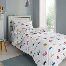 Bianca Transport Duvet Cover White, Multicolour