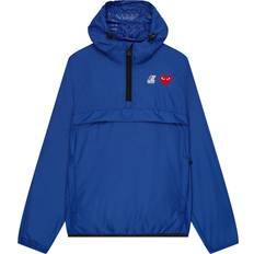 Comme des Garçons Hooded Zip Jacket Blue