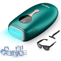 Hair Removal Sejoy IPL Laser Hair Removal with Cooling System Painless Permanent Hair Remover for Full Body Green