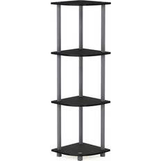 Furniture Furinno Turn-N-Tube 4-Tier Corner Book Shelf