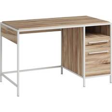 Round Writing Desks Sauder Nova Loft Engineered Wood/Metal Writing Desk