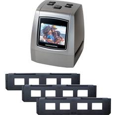 Scanners Magnasonic all-in-one 24mp film scanner with 35mm slide film holders