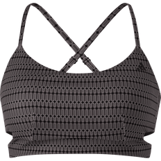 Yoga BH-er Adidas Sport Performance Sports-BH Yoga Studio Light-support BH Grå XL/A-C