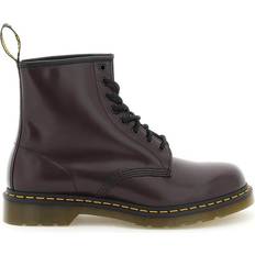 51 ½ Botas de Encaje Dr. Martens 1460 Smooth Leather Lace-Up Boots - Burgundy