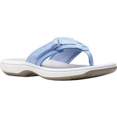 Clarks Women Flip-Flops Clarks Damen Breeze Sea Flipflop, Lavendel Synthetik