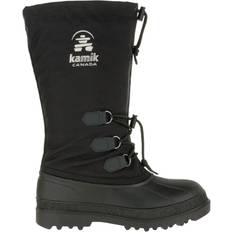 Herren - Schnellschnürung Schneestiefel Kamik Canuck - Black