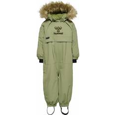 9-12M - Mädchen Overalls Hummel Moon Tex Snowsuit - Oil Green (220585-7400)