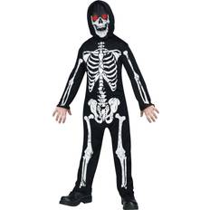 Fun Fade In Out Skeleton Kids Costume