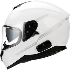 Intercoms Sena Integral-Bluetooth-Motorradhelm Outride Blanc