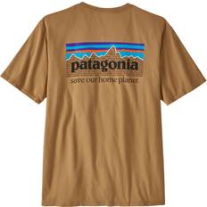 Patagonia P-6 Mission Organic T-Shirt Grayling Brown