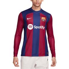 Fc barcelona t shirt Nike Barcelona Home Shirt 2023/24 Long Sleeve