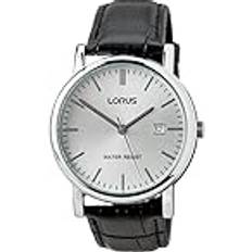 Lorus Classic sort læderrem 37mm 3bar