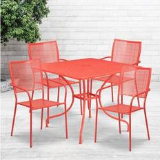 Patio Furniture Flash Furniture Oia Commercial Grade Patio Dining Set