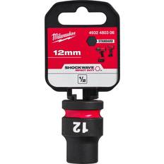 Milwaukee shockwave socket Milwaukee SHOCKWAVE 1/2" Impact Hex Socket 12mm