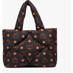 MCM Totes & Shopping Bags MCM München Quilted Tote In Maxi Monogram Nylon