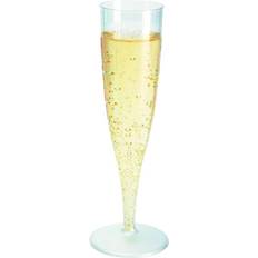 Plast - Transparent Glas Duni service Champagneglas 13.5cl