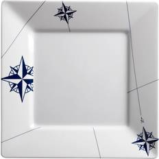 Marine Business Melamintallerkener Non-slip 25 cm 6-pack Dyb tallerken 6stk