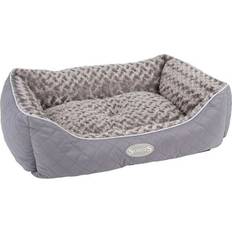 Scruffs Wilton Box Bed Grey L 75 x 60 cm