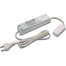 Tomas de Corriente & Interruptores Hera Transformador LED 24/60W DC 24 V blanco