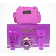 Versace Dylan Purple Eau De Parfum Spray 100ml Set of 4