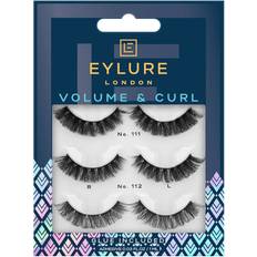 Vegan False Eyelashes Eylure Extreme Curl Multi Pack