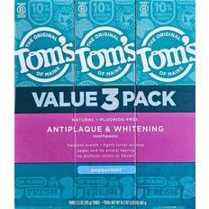 Tom's of Maine Fluoride-Free Antiplaque & Whitening Toothpaste Peppermint