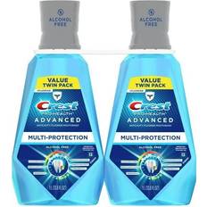 Crest Mouthwashes Crest Health Advanced Mouthwash Alcohol Free Fresh Mint
