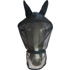 Full Pflege Kentucky Horsewear Fliegenmaske Pro Schwarz Warmblut