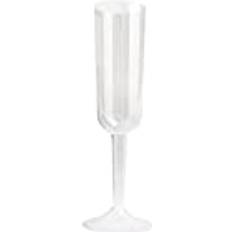 Unique Clear Flutes 7 Ounces Champagne Glass