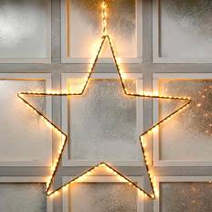Christmas Lamps B&Q Festive 58cm Black Star Christmas Lamp