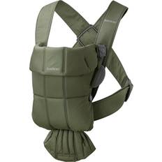 BabyBjörn Marsupio Mini, Tessuto, Verde scuro