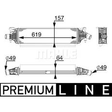 Tratamiento del Aire Mahle ORIGINAL CI 213 000P Intercooler