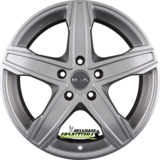 Bilfelger Mak KING5 3 silber 6.5Jx16 5x160 ET60