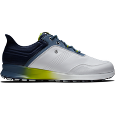 FootJoy Stratos 2023 Vandtætte Herre Golfsko Uden Spikes Wht/Nvy/Green Normal