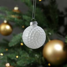 Weiß Weihnachtsbaumschmuck Golfball Weihnachtsbaumschmuck