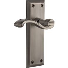 Stainless Steel Door Stops Grandeur 814213 FAVPRT_PRV_234 Fifth Avenue Solid Brass Rose Privacy Door Lever