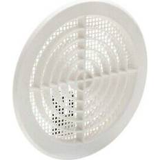 Protecciones contra Insectos rebaja Rejilla empot clipsar d-12.5-14cm abs blanco mosquitera