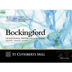 St Cuthberts Mill Bockingford Akvarelblok CP/NOT 300gx18cm