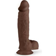 Real Fantasy Dildo realista 25 cm Marrón