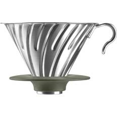 Hario Metal Drip V60-02 Outdoor Silikonisella Alustalla