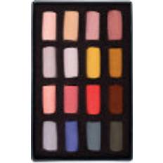 Unison colour hand made artists soft pastels half stick portrait set 16