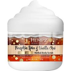 Vanilla body scrub Hempz Holiday Limited Edition Pumpkin Spice & Vanilla Chai Herbal Body Scrub