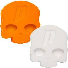 Redes de Tenis de Mesa Prince Skulls Antivibradores Pack De 2 - Naranja, Blanco